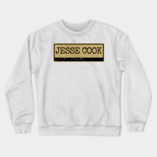 Aliska text black retro - Jesse Cook Crewneck Sweatshirt